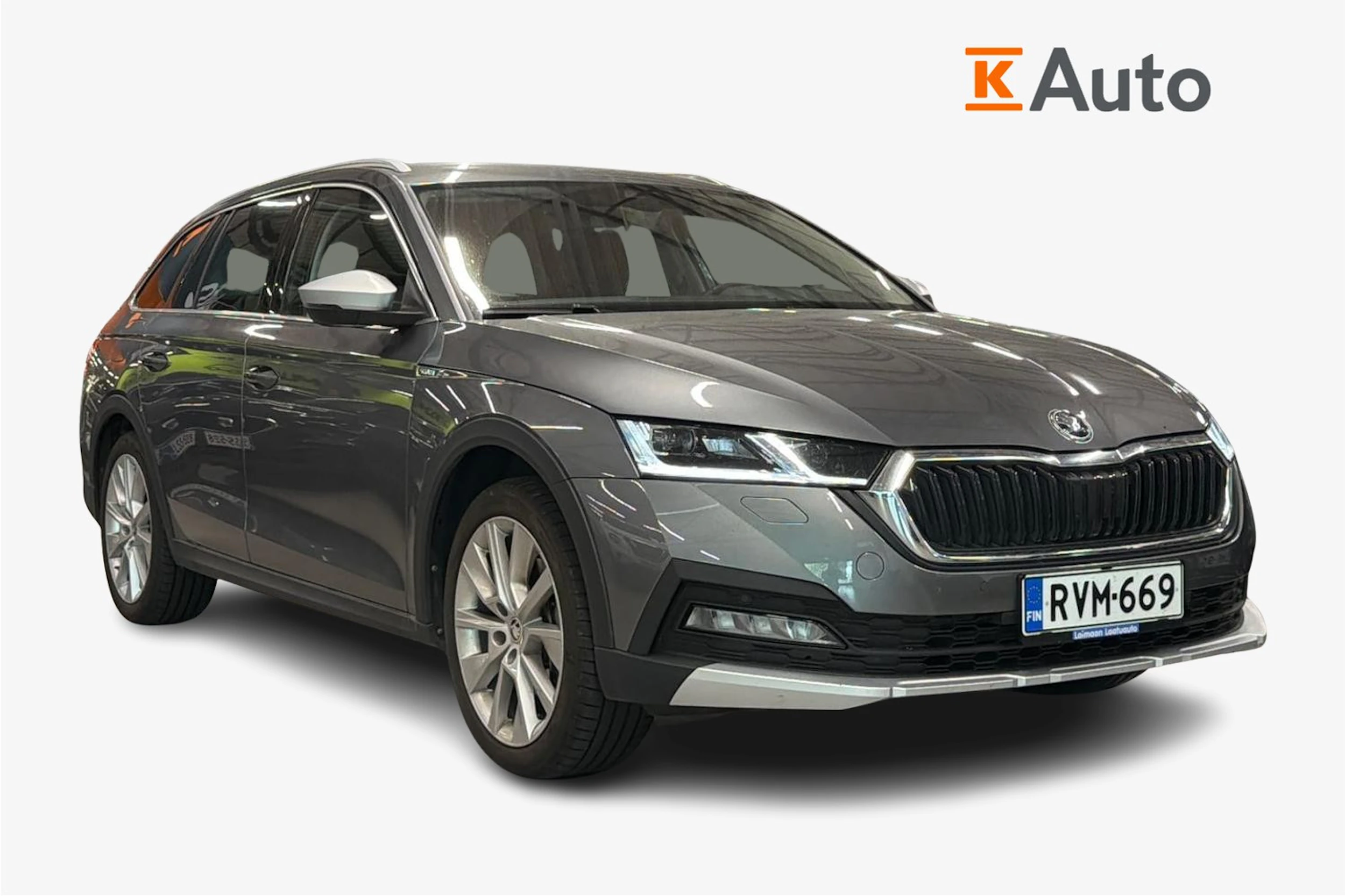 harmaa Skoda Octavia 2024 kuva 1.
