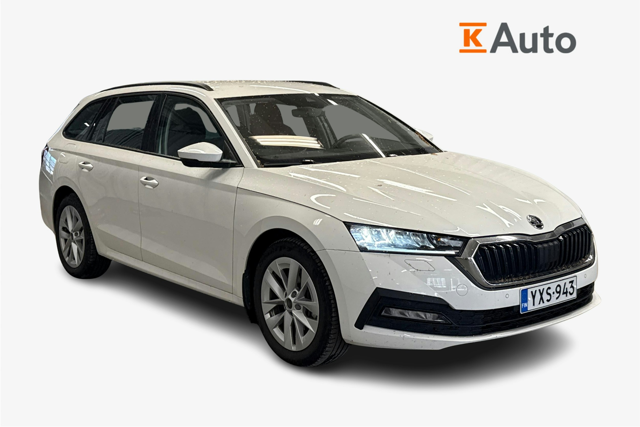 valkoinen Skoda Octavia 2024 kuva 1.