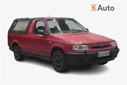 punainen Skoda Pickup 1998 kuva 1.