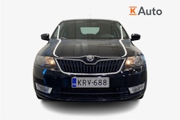 Musta Skoda Rapid 2013 kuva 4.