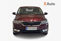 Punainen Skoda RAPID 2013 kuva 5.