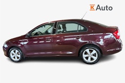 Punainen Skoda RAPID 2013 kuva 6.