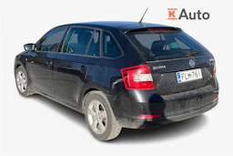 Musta Skoda RAPID 2014 kuva 2.