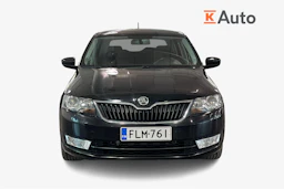 Musta Skoda RAPID 2014 kuva 4.