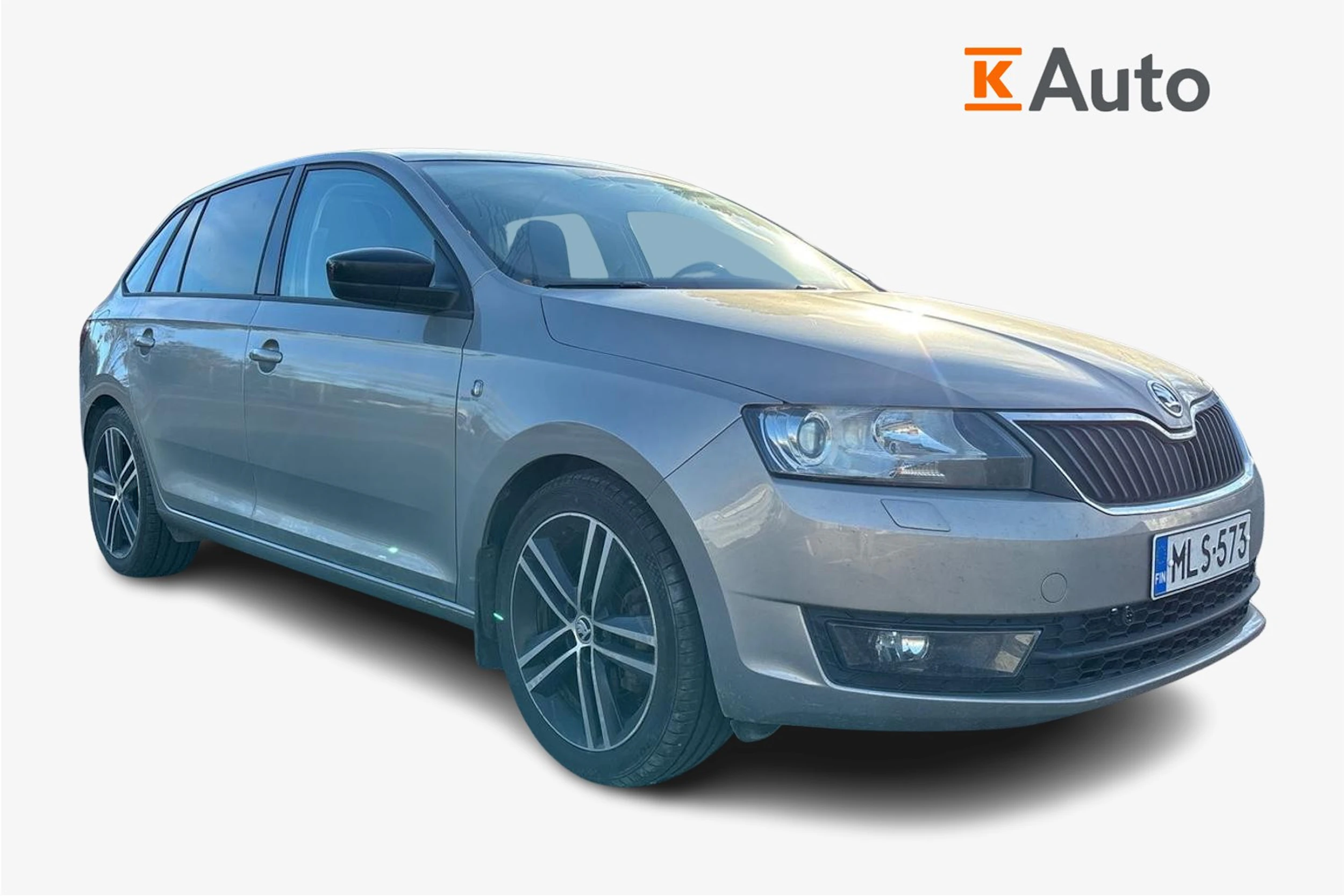 Ruskea (beige) Skoda RAPID 2014 kuva 1.