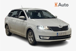 valkoinen Skoda Rapid 2014 kuva 1.