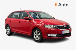 Punainen Skoda RAPID 2015 kuva 1.