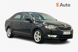 musta Skoda Rapid 2015 kuva 1.