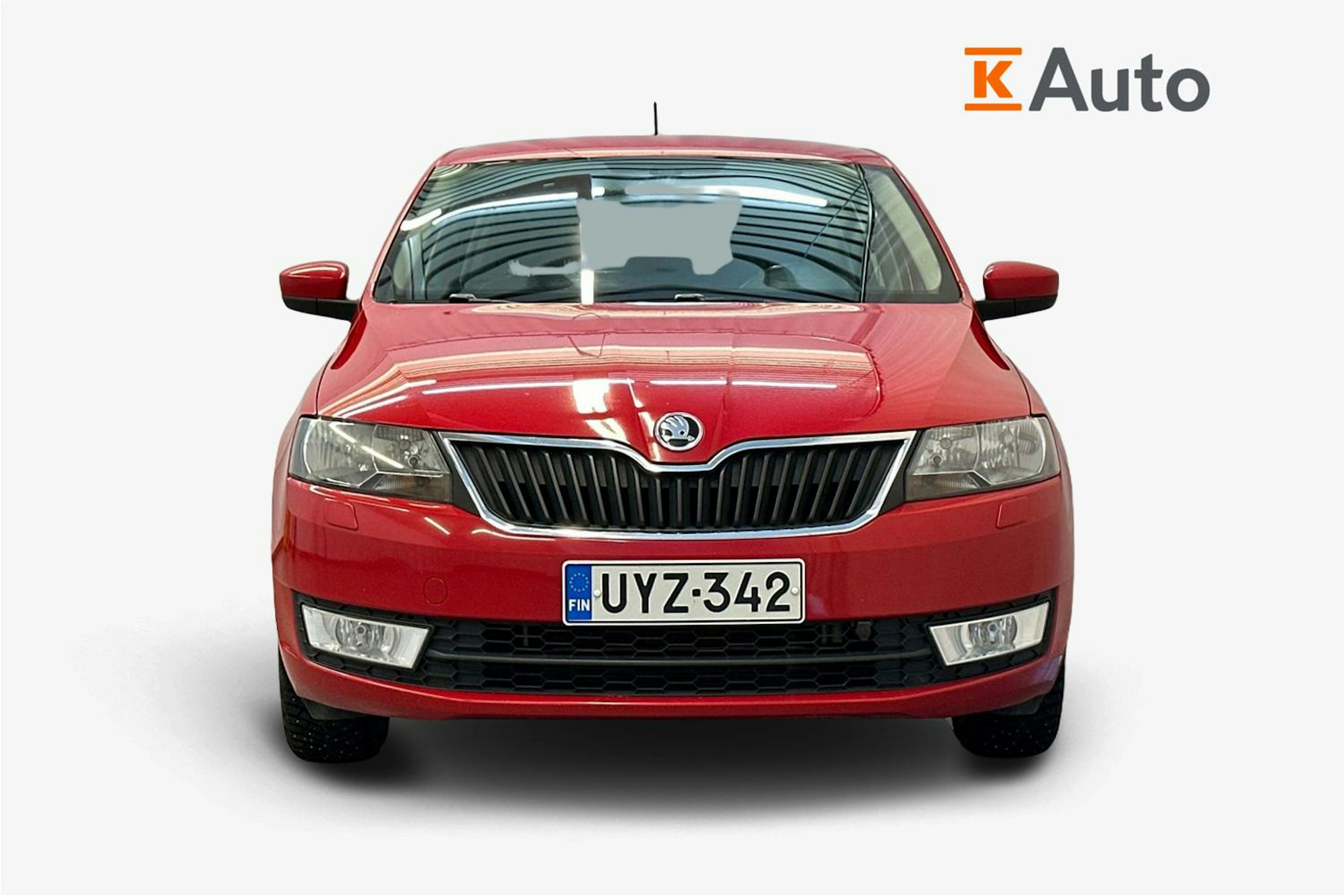 Punainen Skoda RAPID 2015 kuva 36.