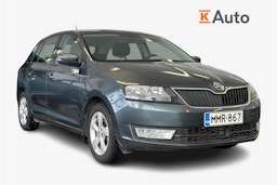harmaa Skoda Rapid 2016 kuva 1.