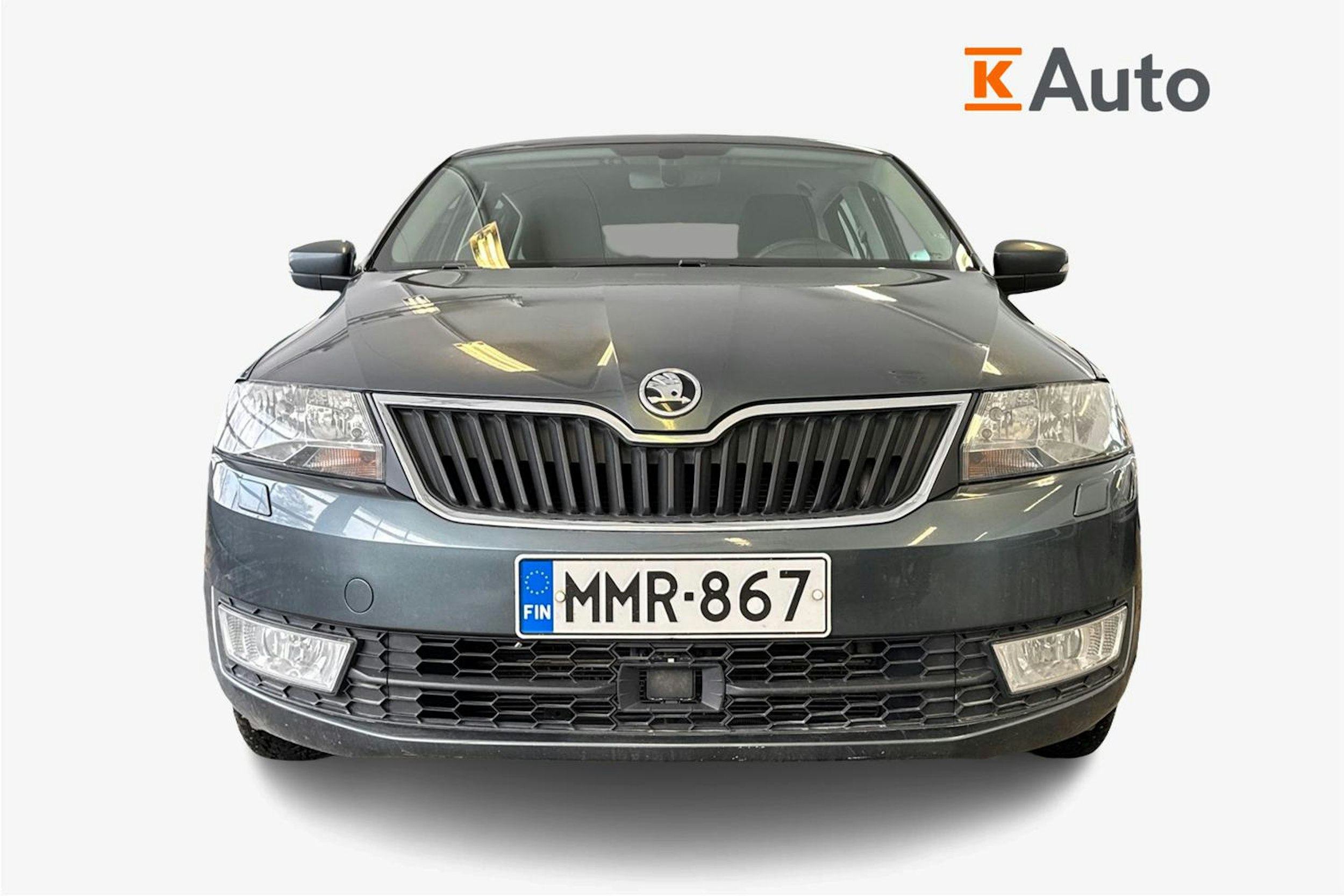 harmaa Skoda Rapid 2016 kuva 4.
