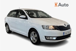 valkoinen Skoda Rapid 2016 kuva 1.