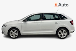 valkoinen Skoda Rapid 2018 kuva 7.