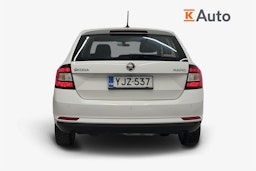 valkoinen Skoda Rapid 2018 kuva 3.