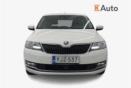 valkoinen Skoda Rapid 2018 kuva 5.
