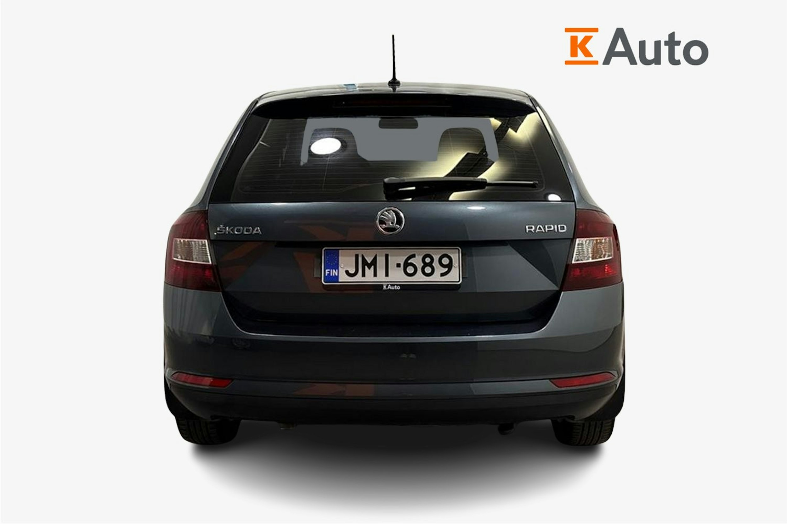 harmaa Skoda Rapid 2019 kuva 3.