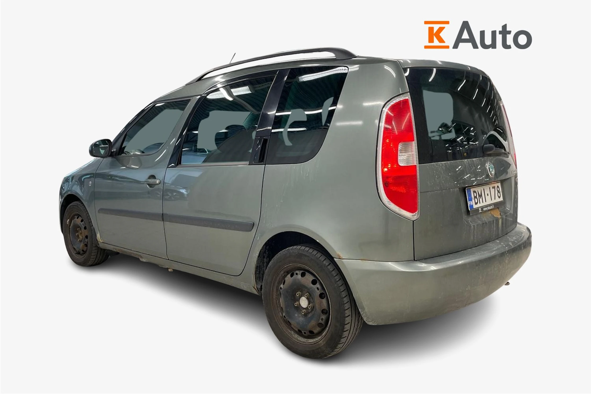 vihreä Skoda Roomster 2007 kuva 3.