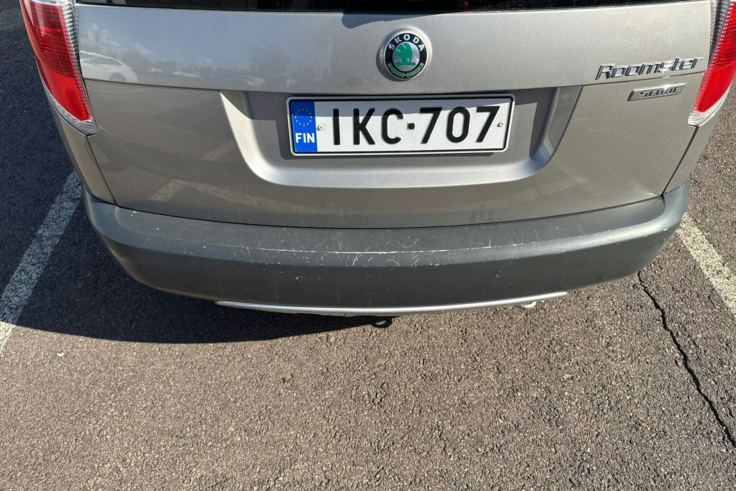 Ruskea (beige) Skoda Roomster 2011 kuva 34.