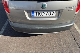 Ruskea (beige) Skoda Roomster 2011 kuva 34.