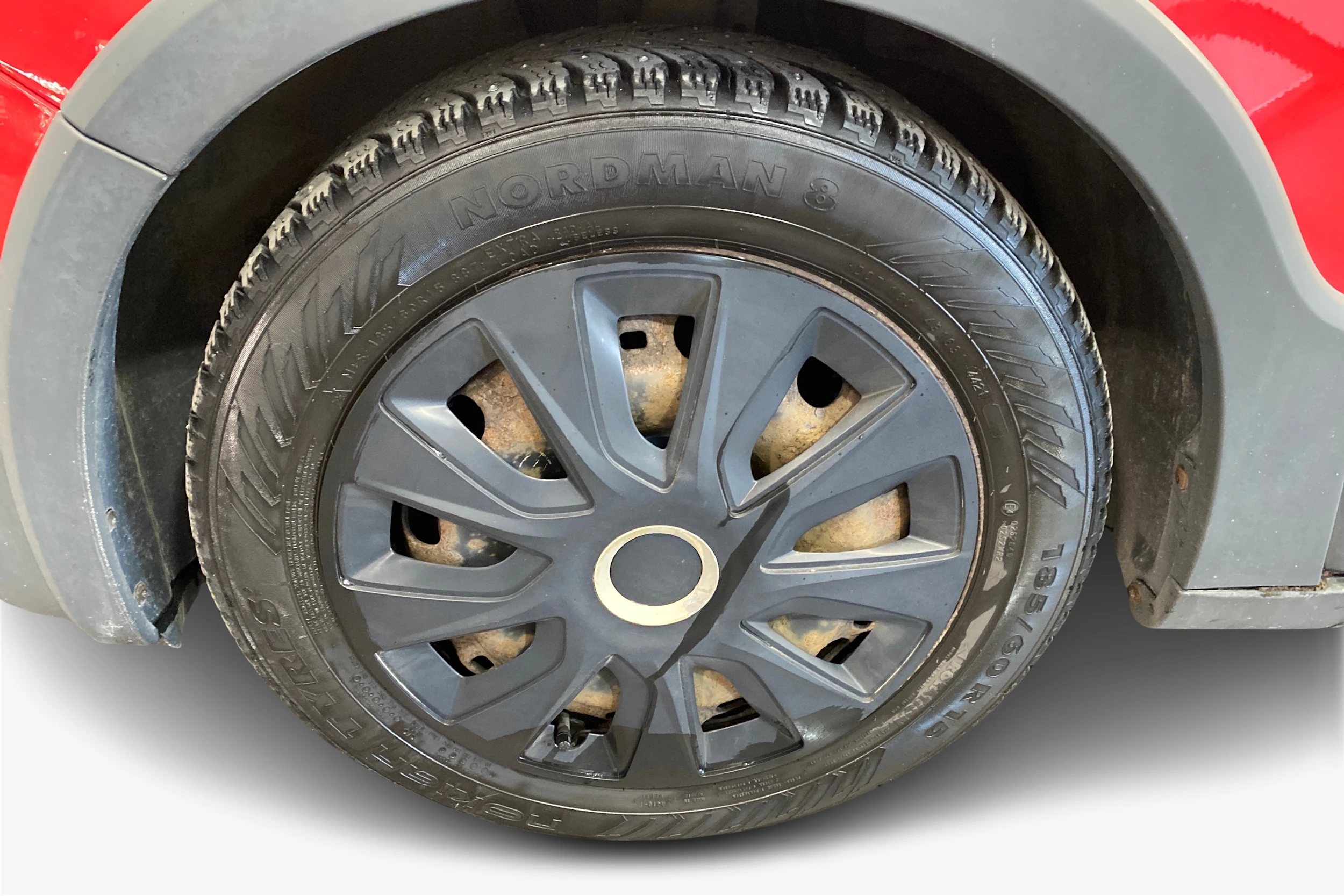 punainen Skoda Roomster 2012 kuva 9.