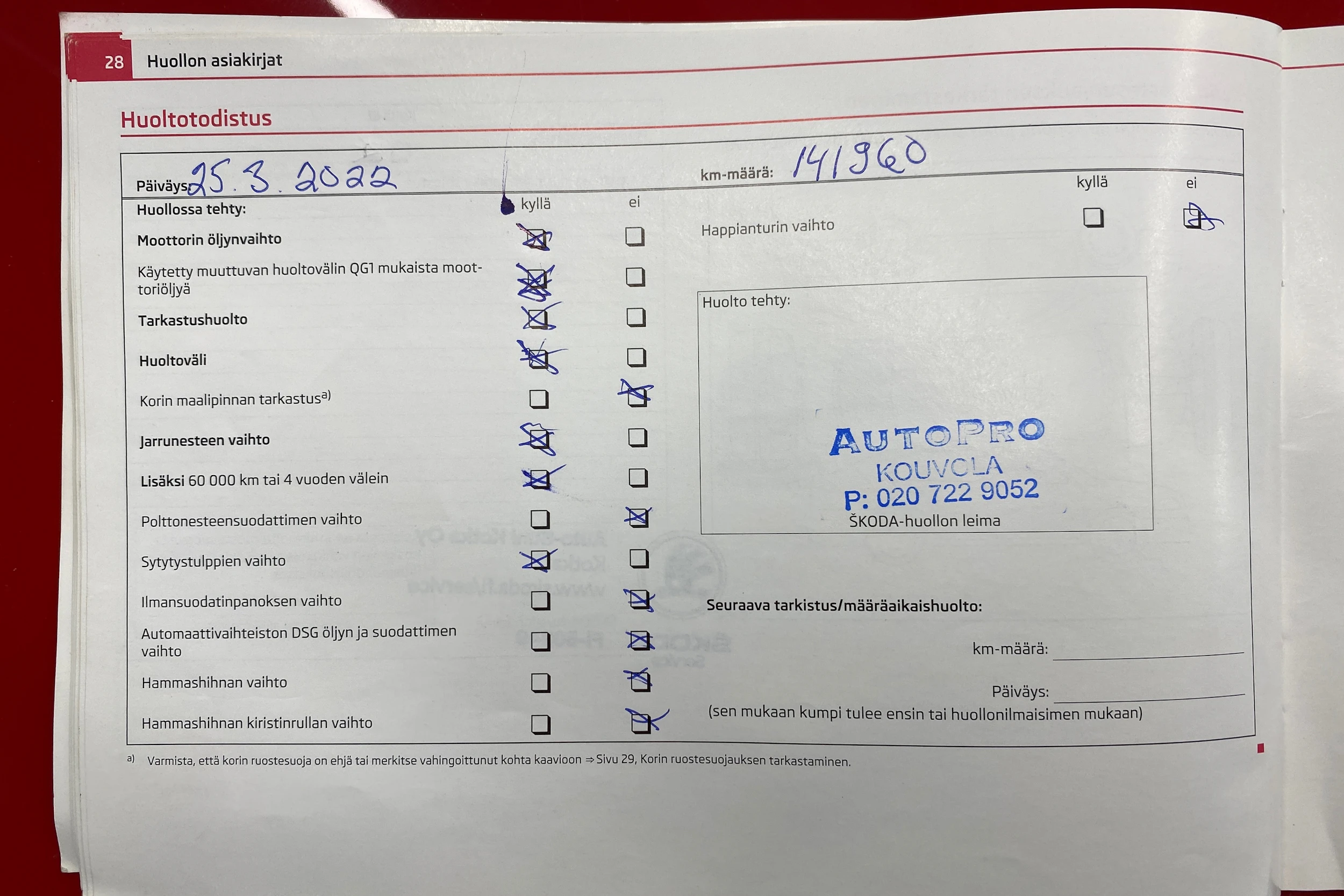 punainen Skoda Roomster 2012 kuva 33.