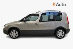 ruskea (beige) Skoda Roomster 2013 kuva 5.
