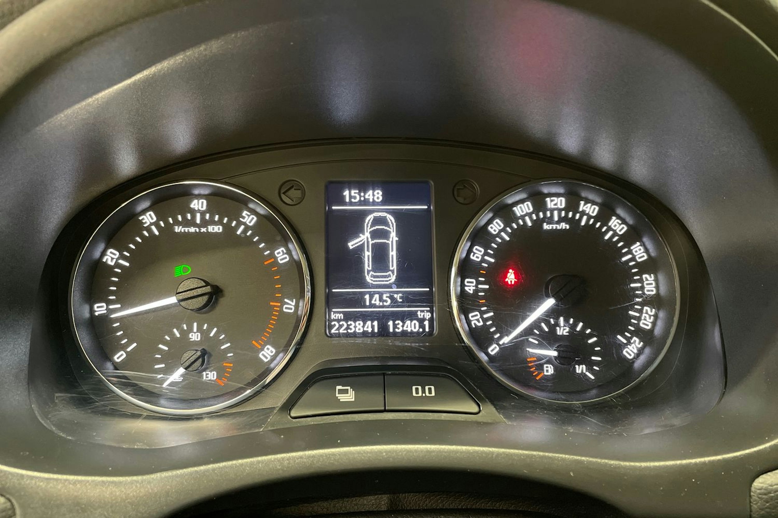 ruskea (beige) Skoda Roomster 2013 kuva 18.