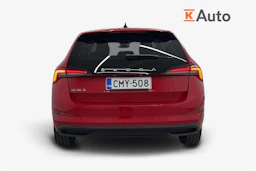 punainen Skoda Scala 2019 kuva 3.