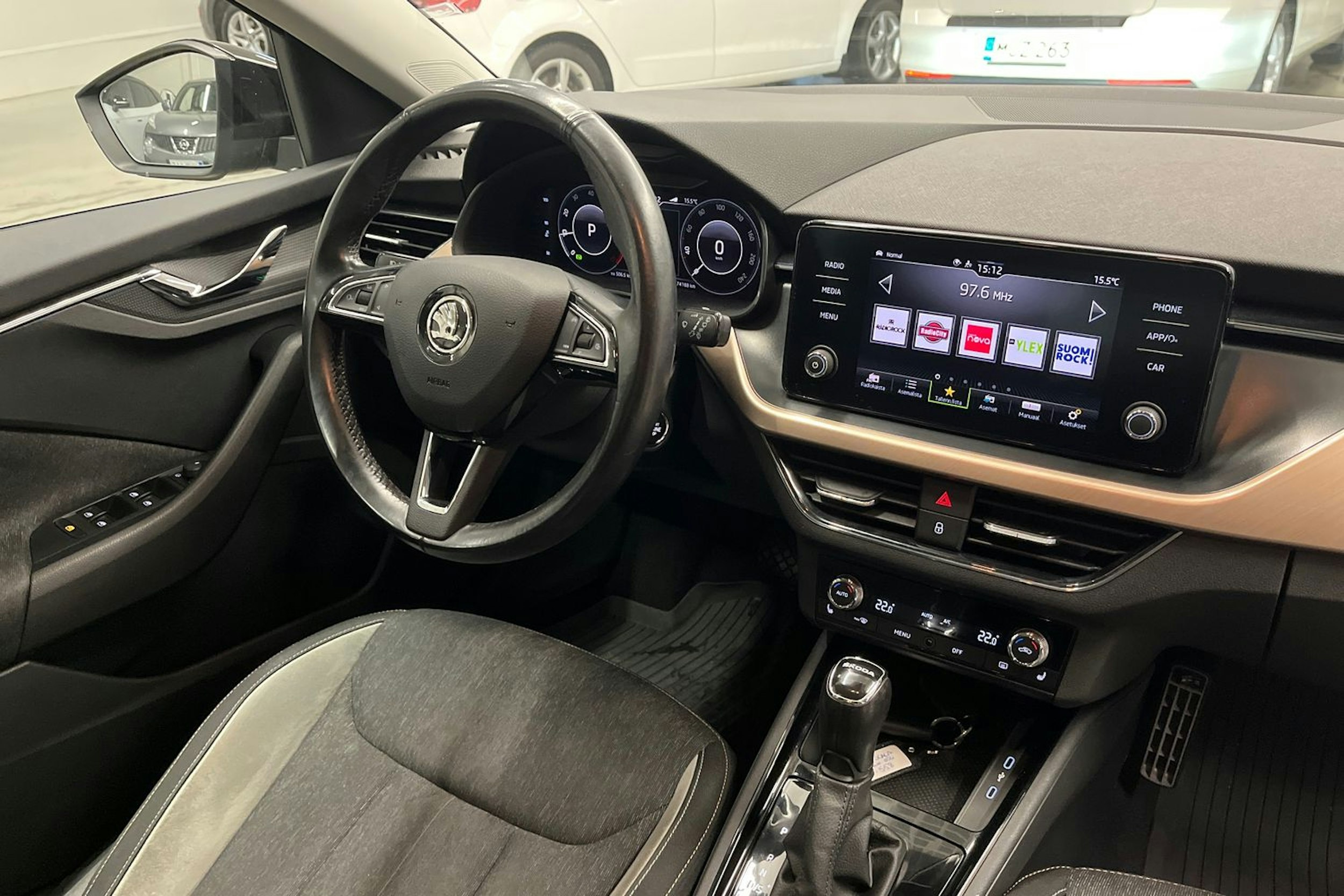 ruskea (beige) Skoda Scala 2019 kuva 13.