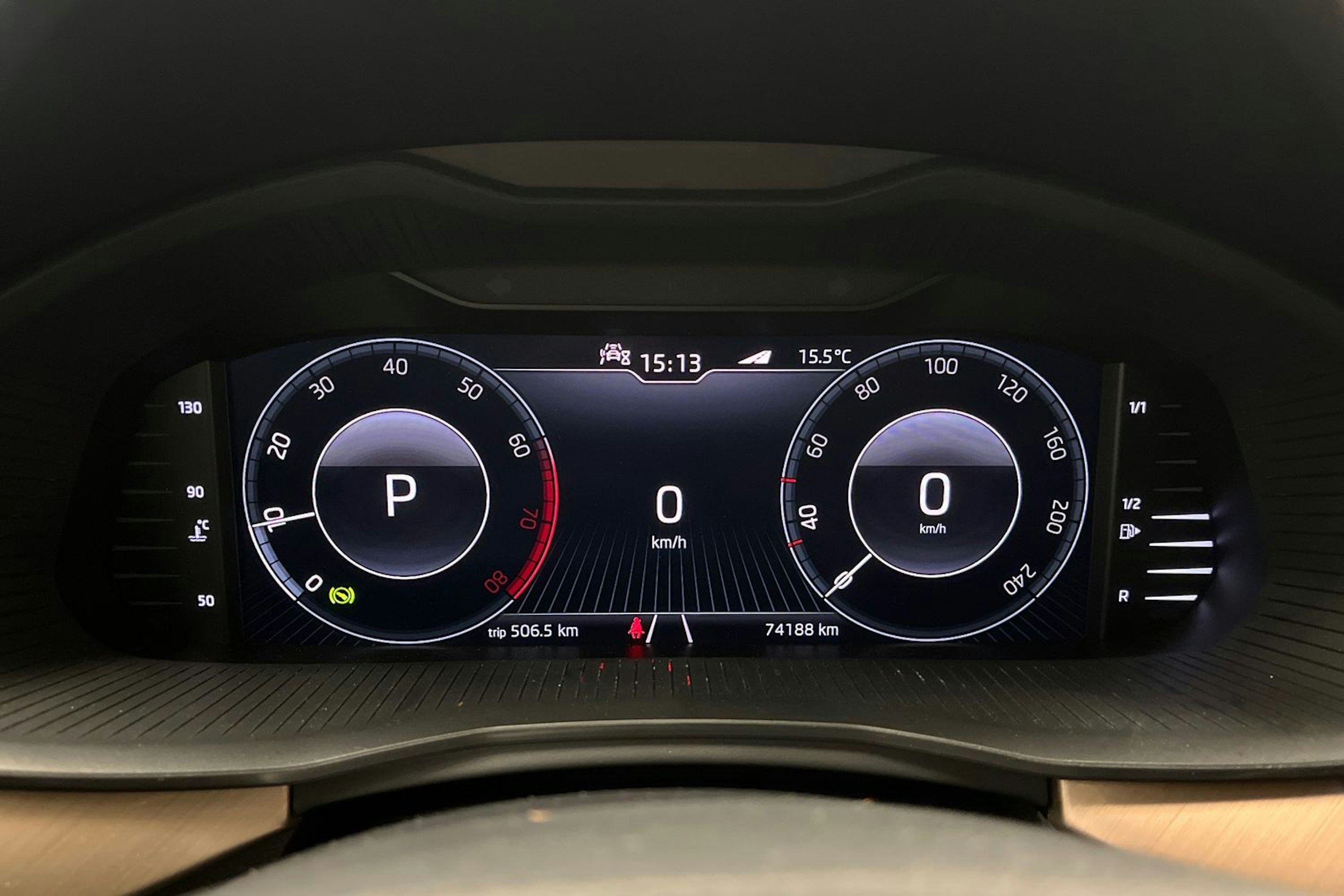 ruskea (beige) Skoda Scala 2019 kuva 14.