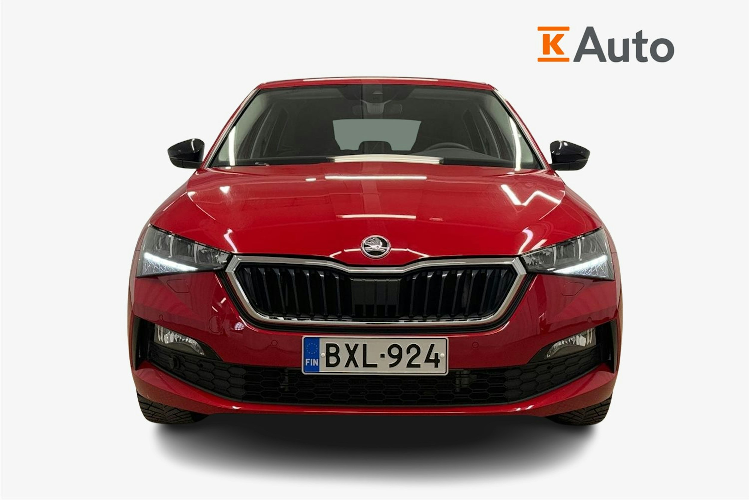 punainen Skoda Scala 2020 kuva 4.