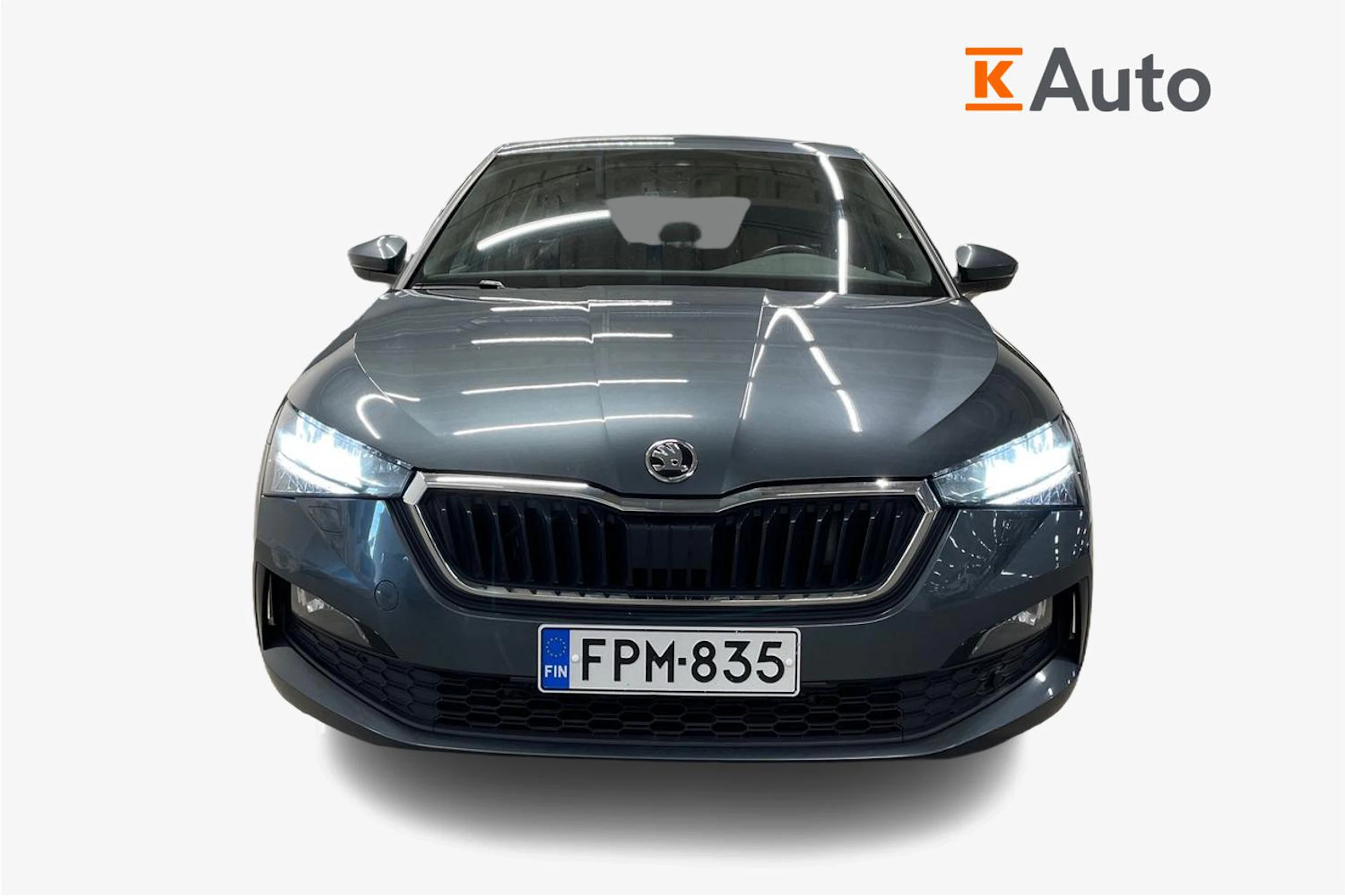 harmaa Skoda Scala 2020 kuva 4.