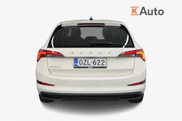 Valkoinen Skoda SCALA 2020 kuva 3.