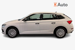 Valkoinen Skoda SCALA 2020 kuva 5.