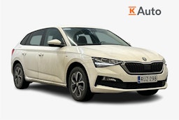 valkoinen Skoda Scala 2020 kuva 1.
