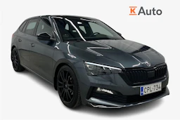 harmaa Skoda Scala 2021 kuva 1.