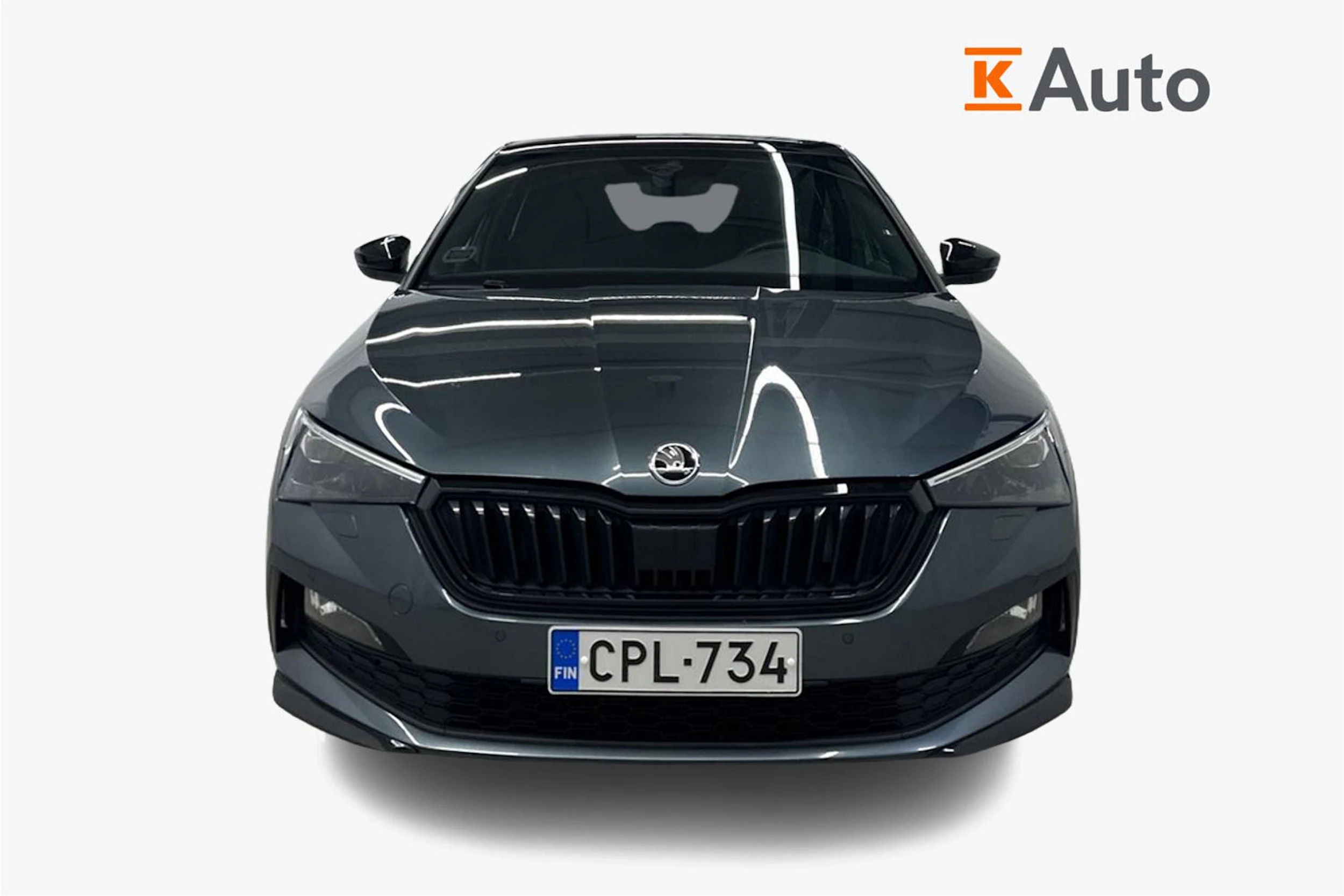 harmaa Skoda Scala 2021 kuva 4.