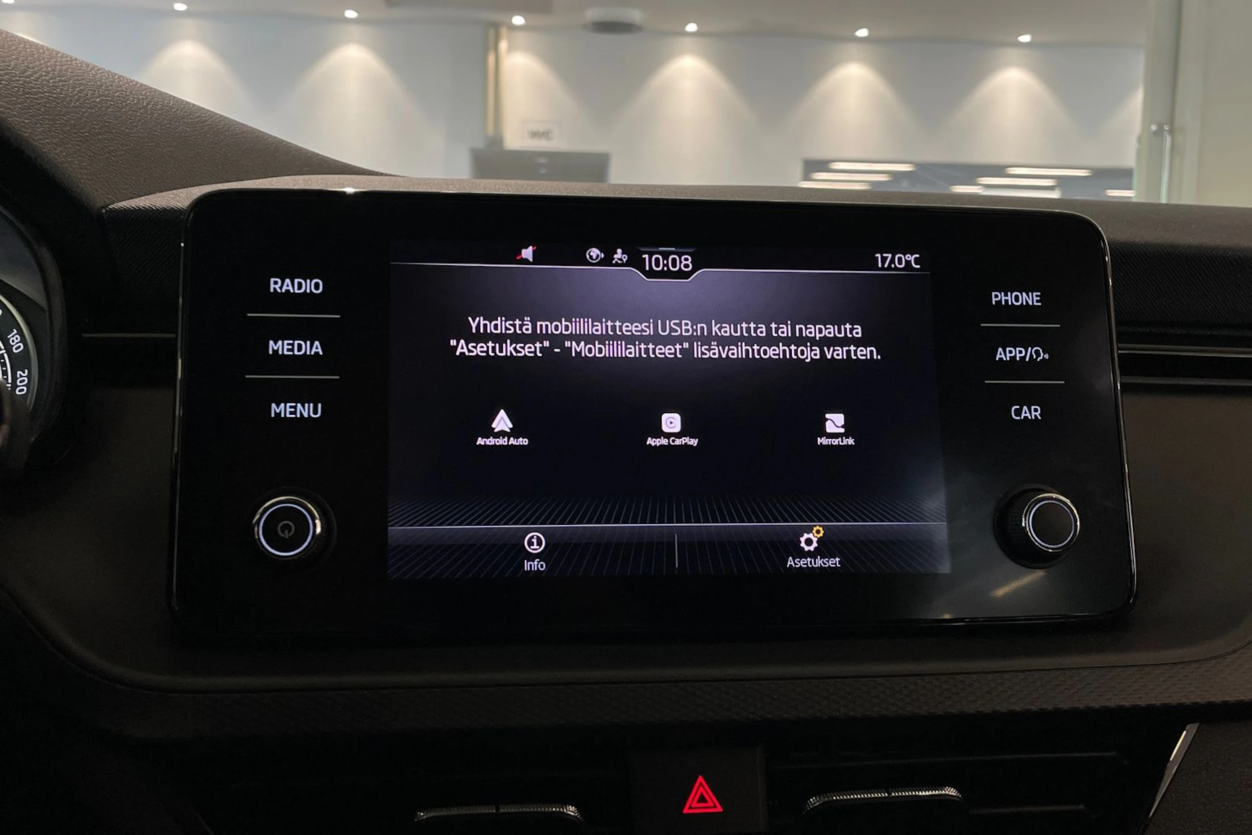 Harmaa Skoda SCALA 2021 kuva 19.