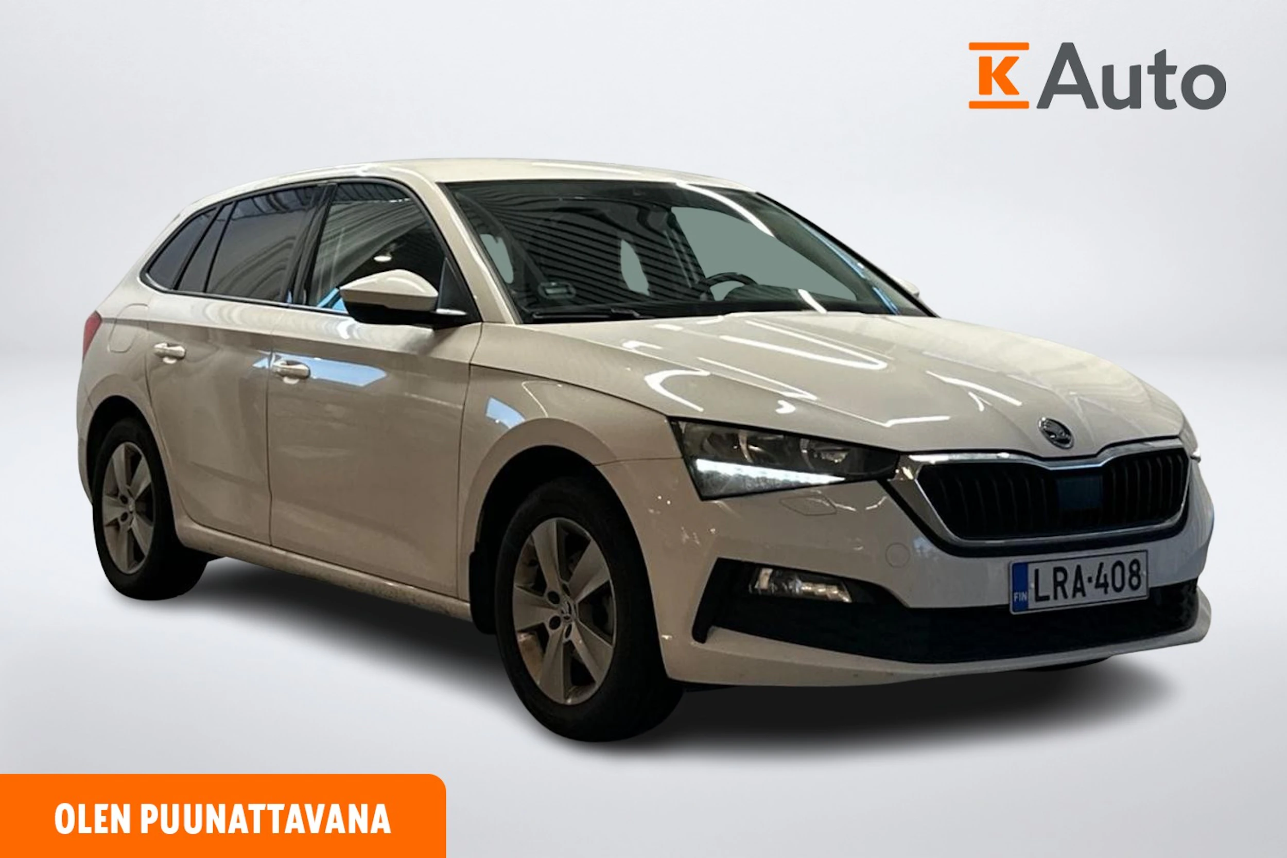 valkoinen Skoda Scala 2021 kuva 1.