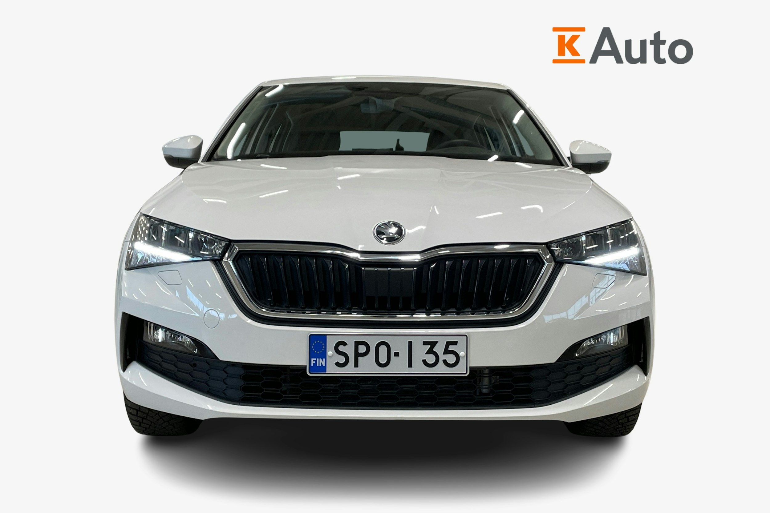 valkoinen Skoda Scala 2023 kuva 4.