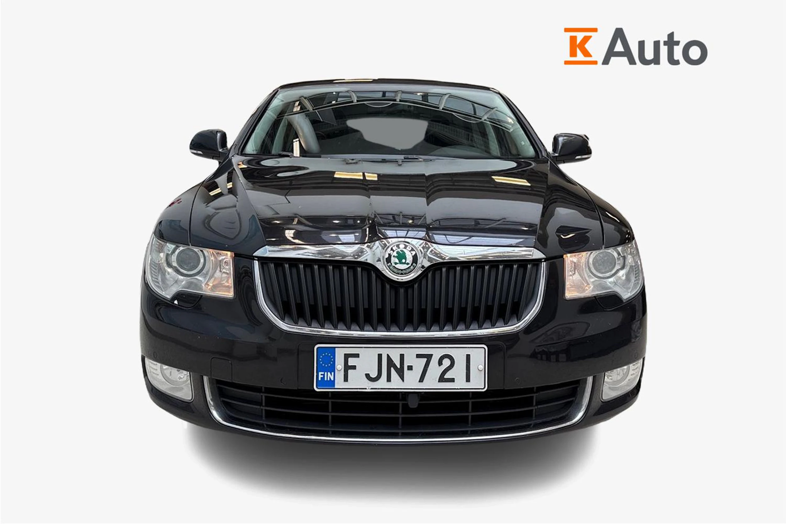 Musta Skoda Superb 2009 kuva 4.