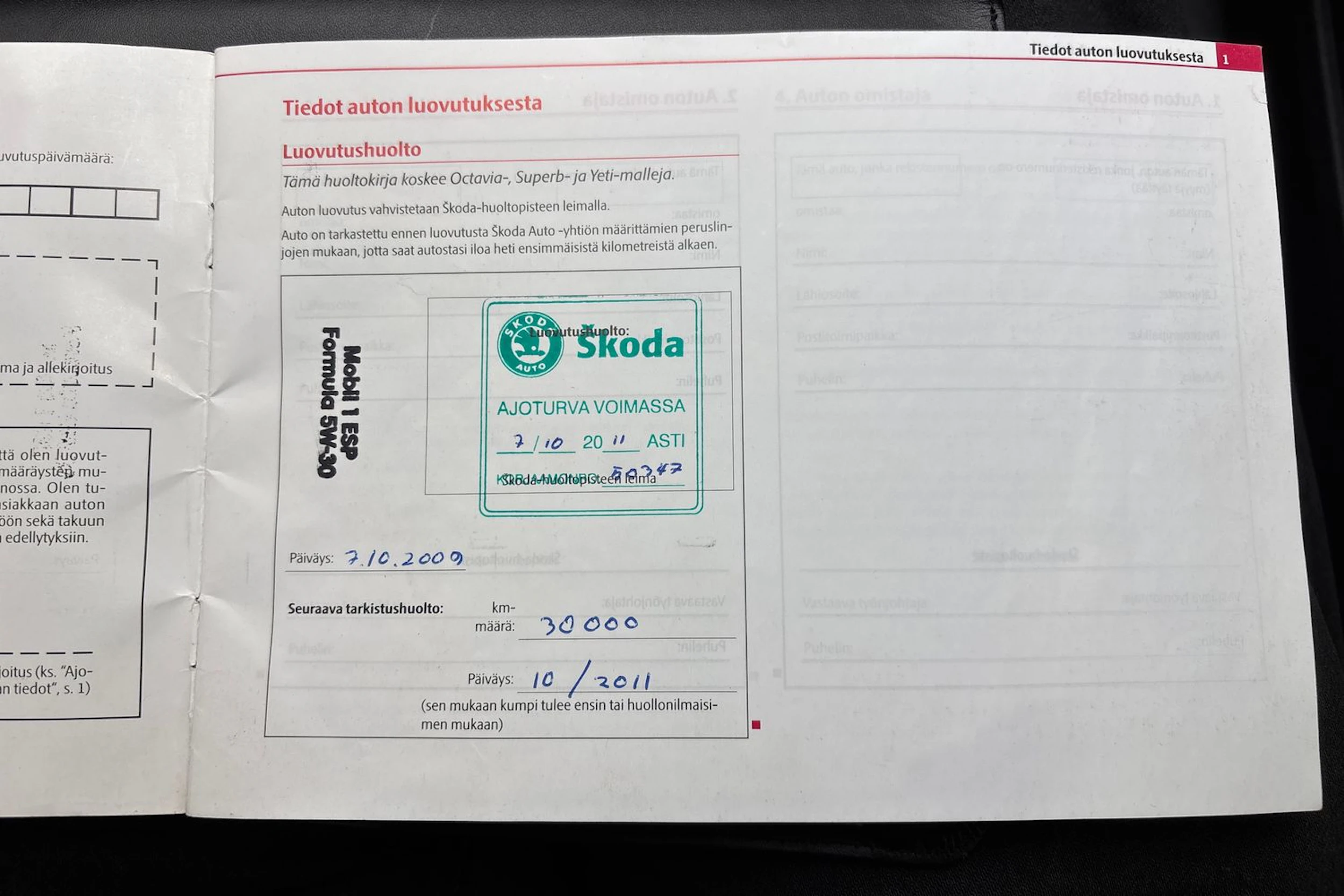 Musta Skoda Superb 2009 kuva 24.