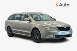 ruskea (beige) Skoda Superb 2010 kuva 1.