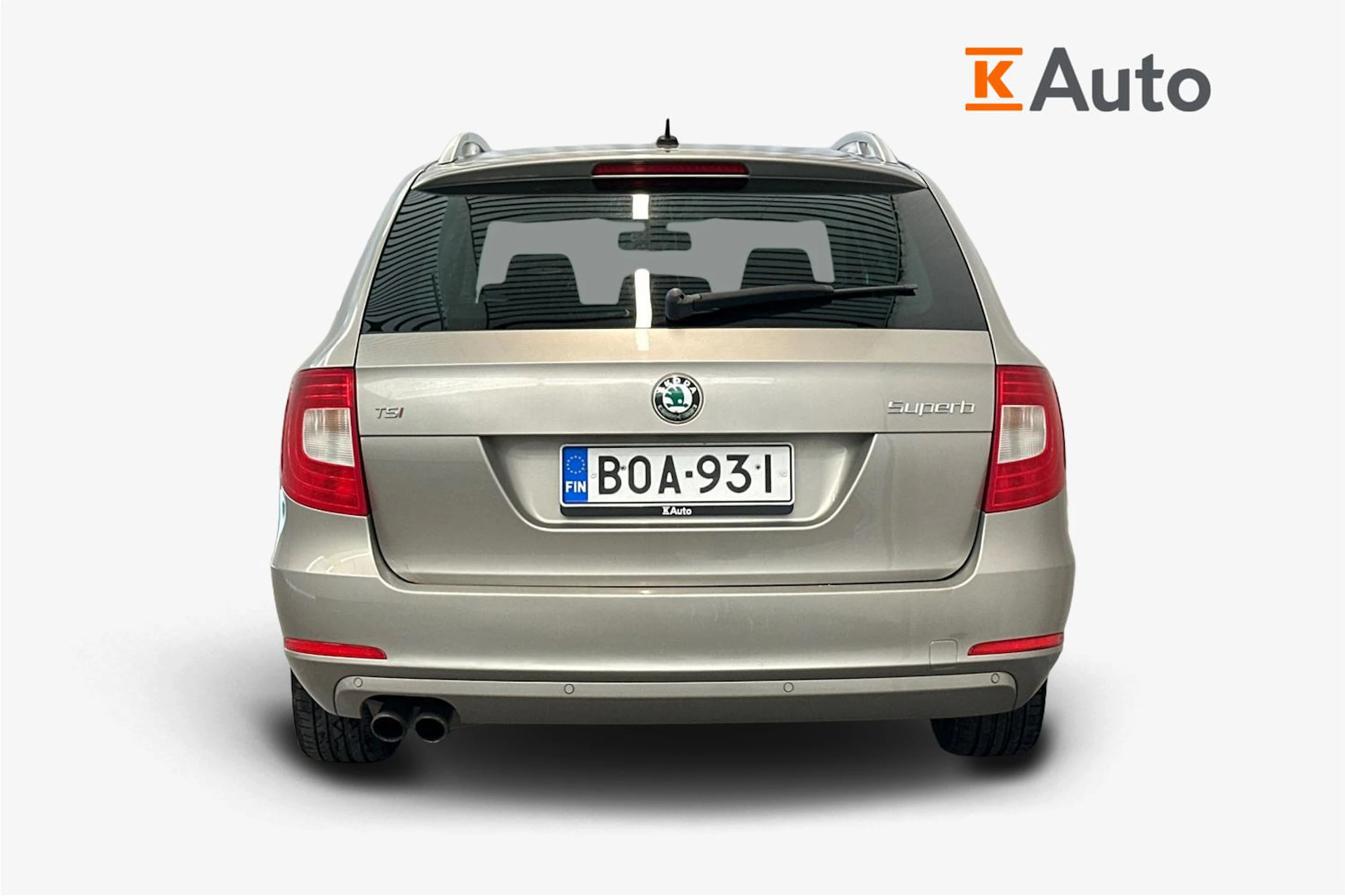 ruskea (beige) Skoda Superb 2011 kuva 4.