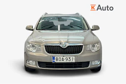 ruskea (beige) Skoda Superb 2011 kuva 5.