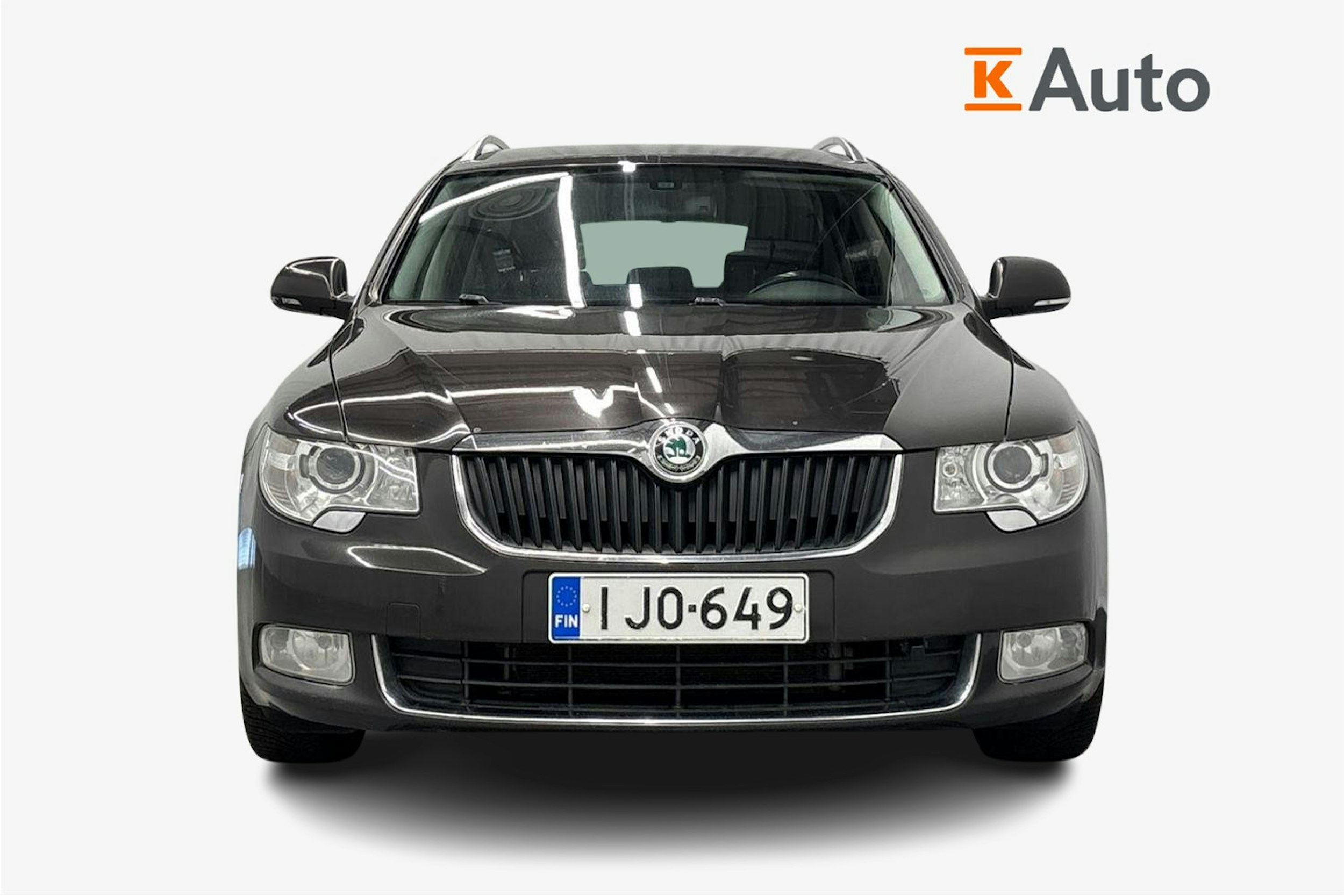 ruskea (beige) Skoda Superb 2010 kuva 5.