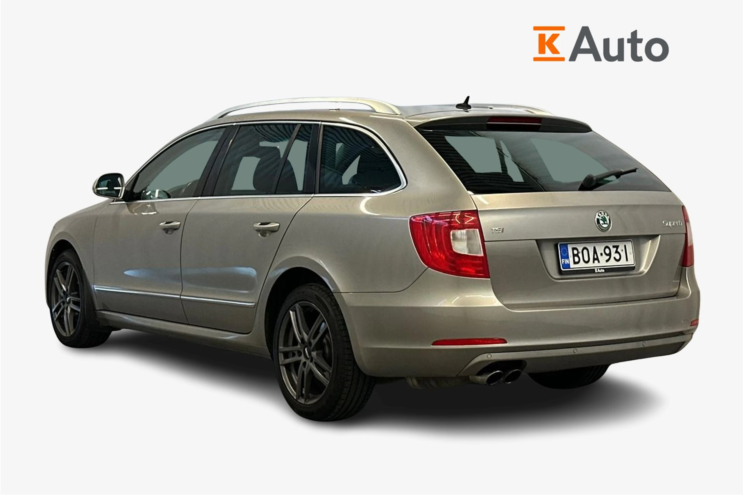 Ruskea (beige) Skoda Superb 2010 kuva 33.