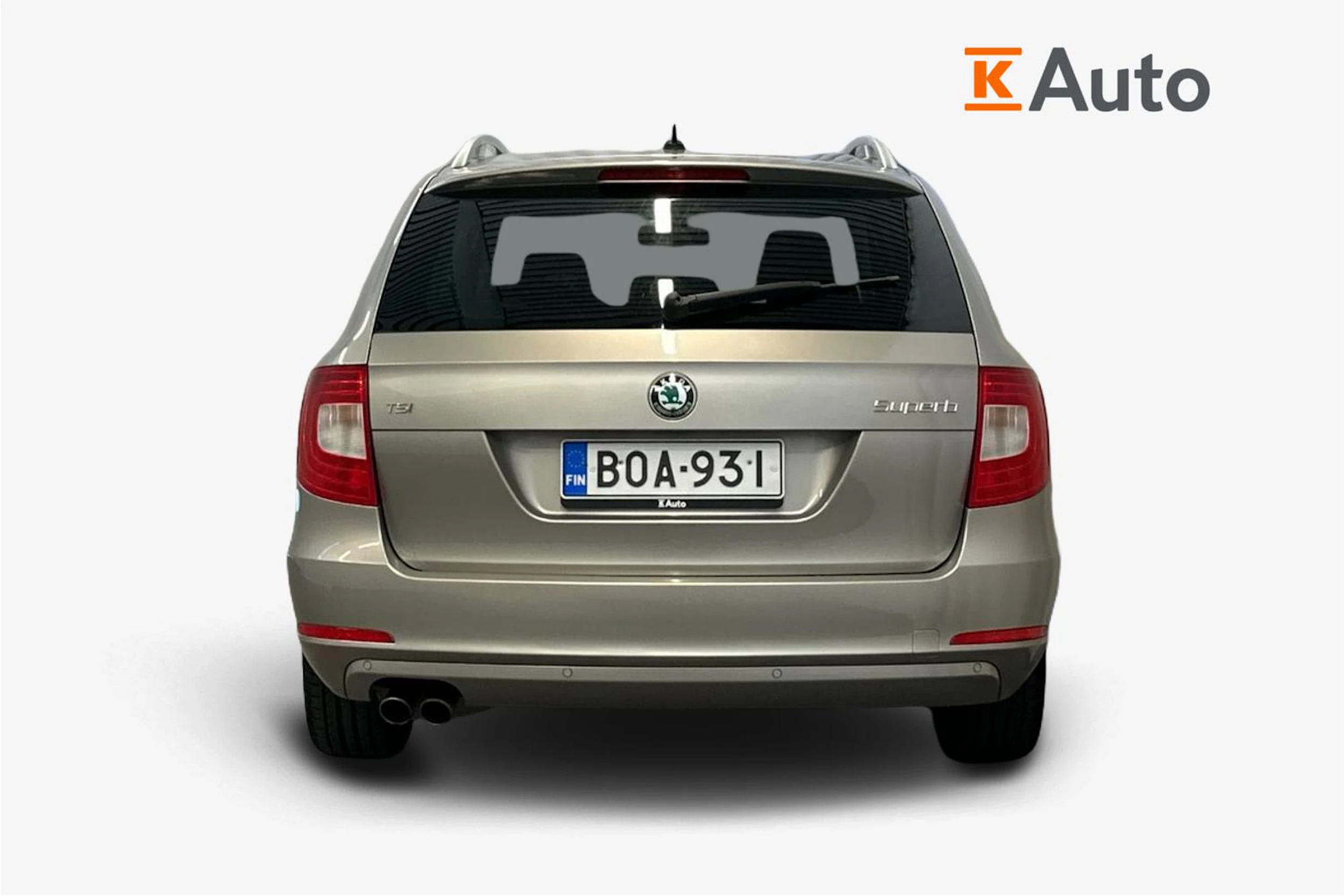 Ruskea (beige) Skoda Superb 2010 kuva 34.