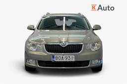 Ruskea (beige) Skoda Superb 2010 kuva 35.