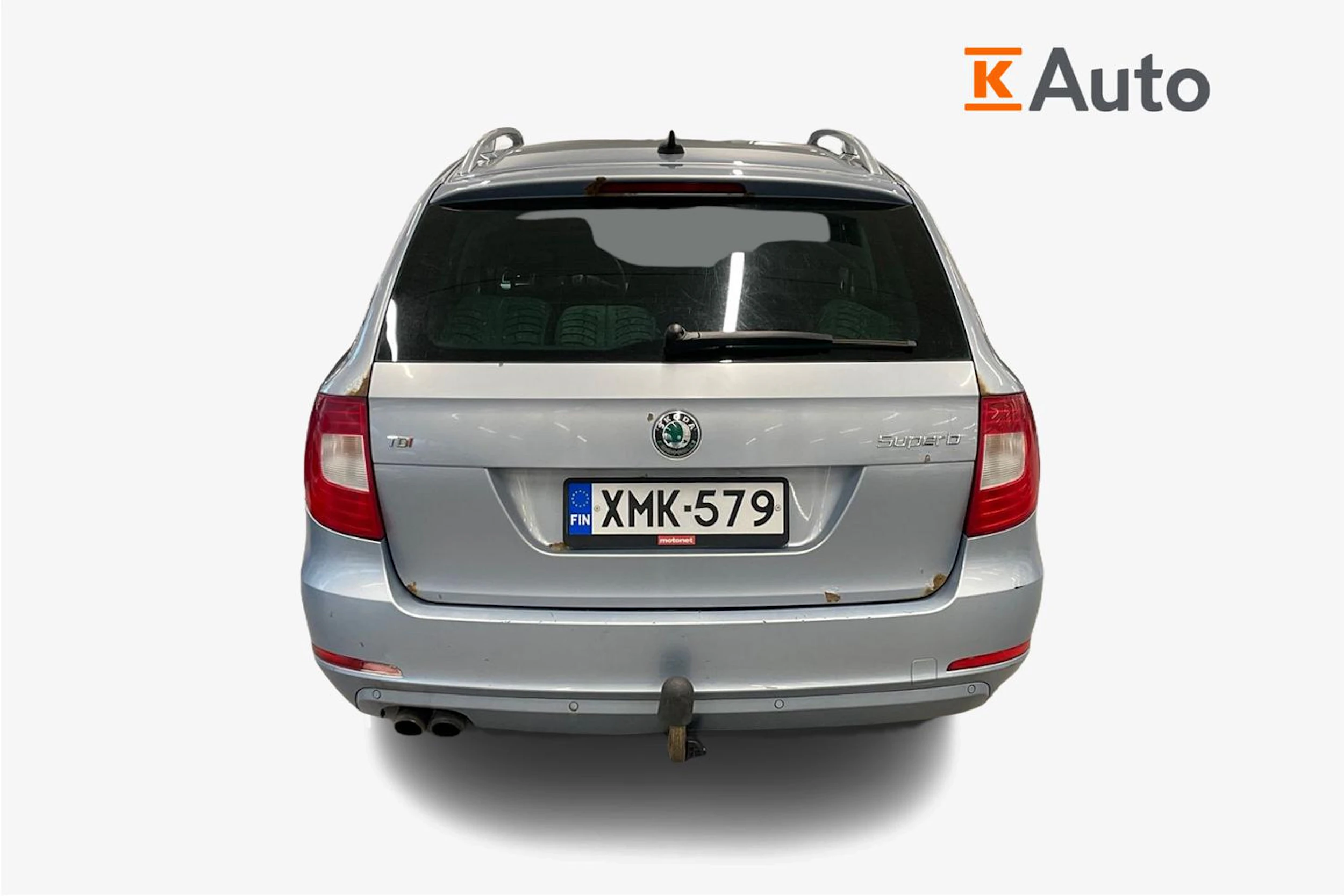 Sininen Skoda Superb 2012 kuva 3.